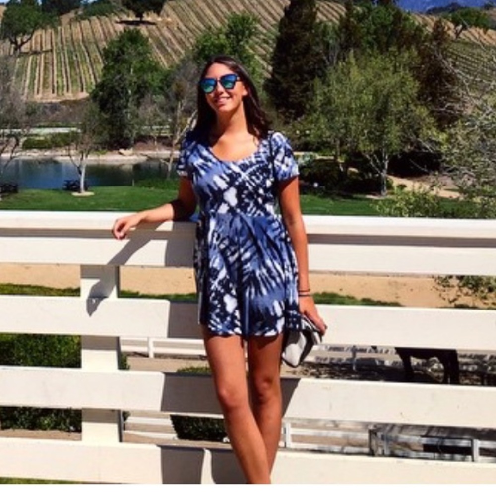 Show Me Your Mumu Tie-Dye Mini Dress